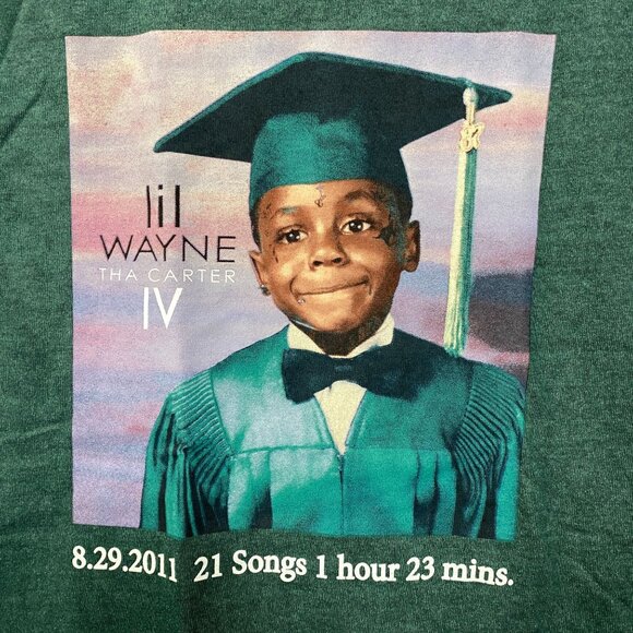 Lil Wayne Tha Carter IV Album T-Shirt Small - Picture 2 of 5